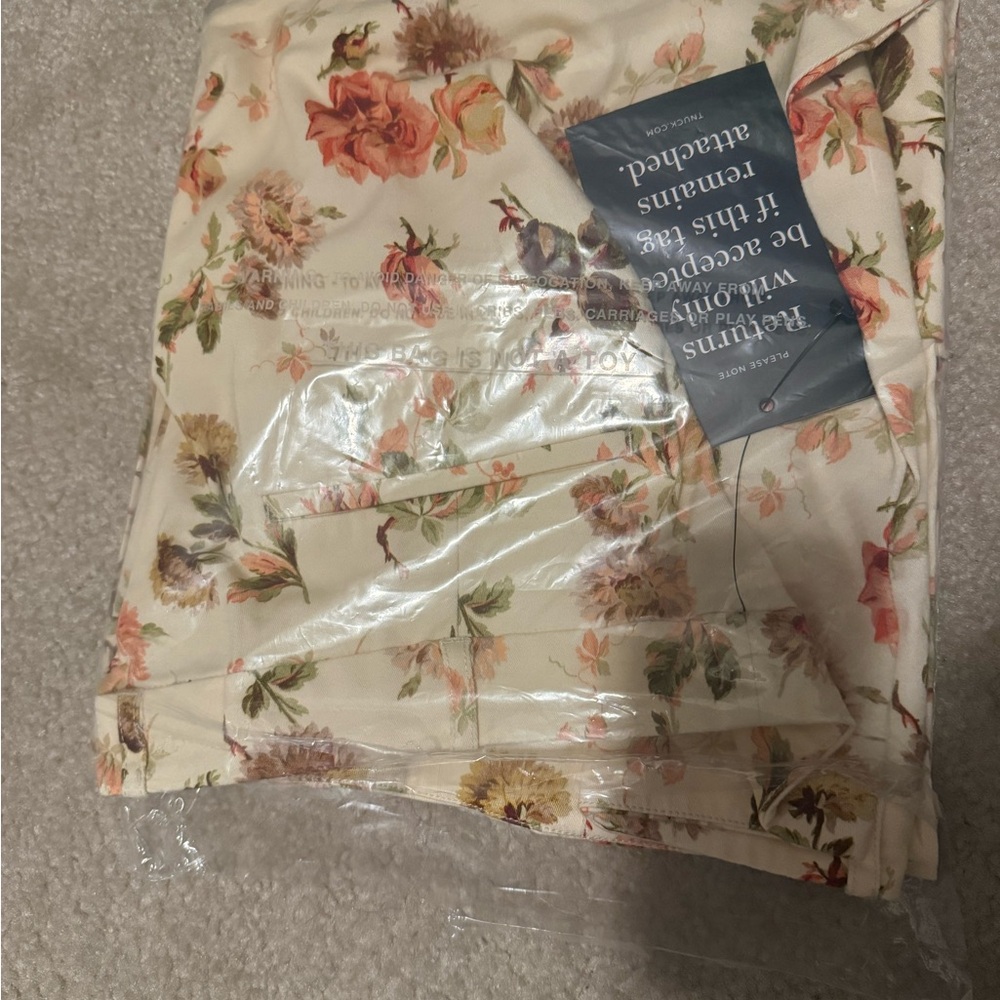 Tuckernuck Cream Floral Wide-Leg Pants - Picture 6 of 6